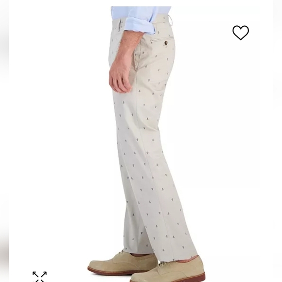 lauren ralph lauren men's classic-fit cotton stretch performance dress pants Lauren Ralph Lauren Men's Classic-Fit Stretch Performance Dress Pants, Khaki, 3634